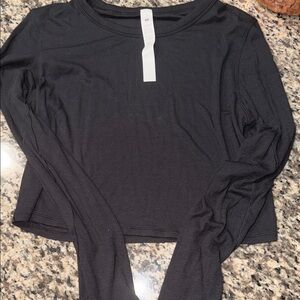 lululemon athletica Black Long Sleeve Top
